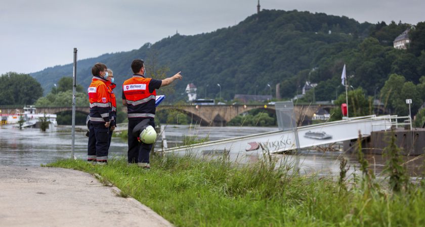 Opération inondations de l’Ordre de Malte en Allemagne : 4 000 interventions de secours