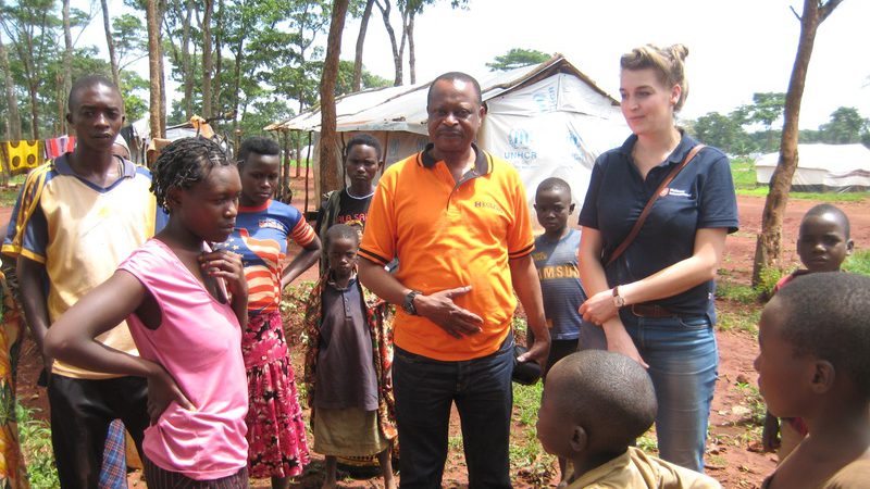 Eine Geburtsstation für Flüchtlingsfrauen aus Burundi in Tansania