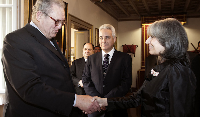 Twenty Years of Diplomatic Relations: the Grand Master Receives the Vice President of Bulgaria
