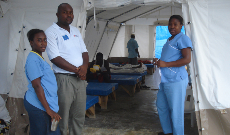 Haiti: Cholera Treatment Unit at capacity