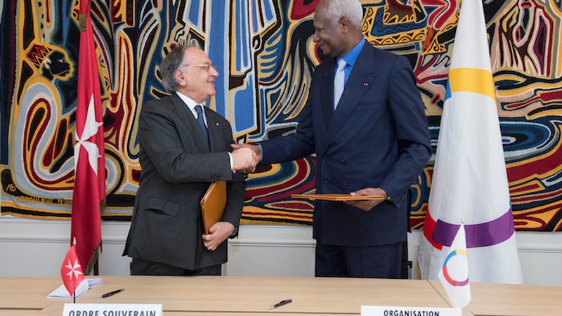 Cooperation agreement between La Francophonie and the Sovereign Order of Malta