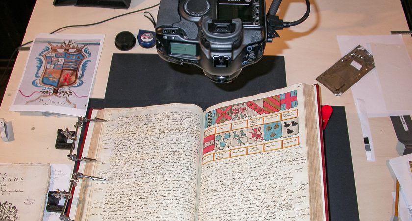 The digitisation of the magistral palace archives is launched