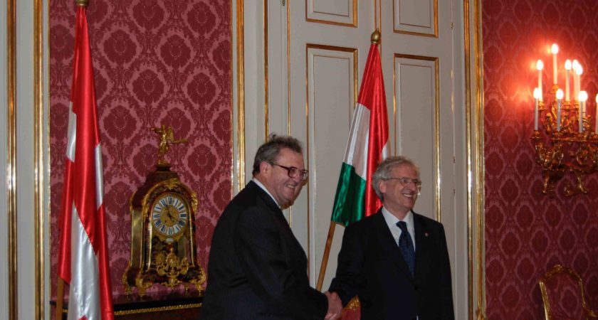 The Grand Master visits Hungary