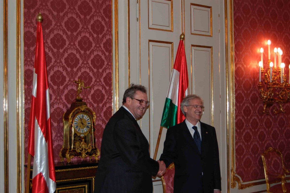 Il Gran Maestro in visita di stato in Ungheria