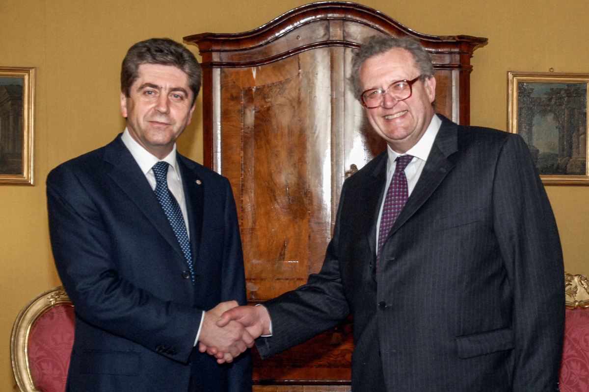 Visita di Stato del Presidente della Bulgaria Parvanov