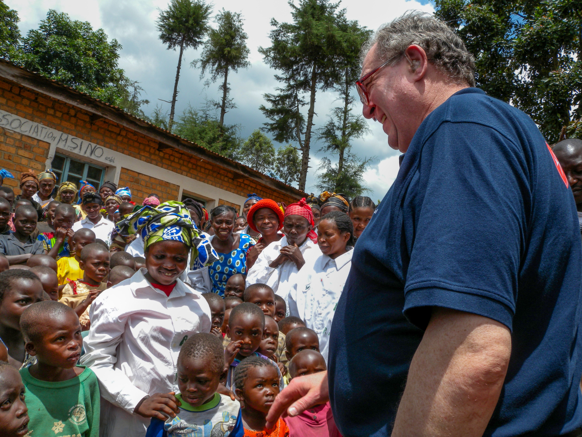 The Grand Master in Bukavu, theatre of clashes and violence