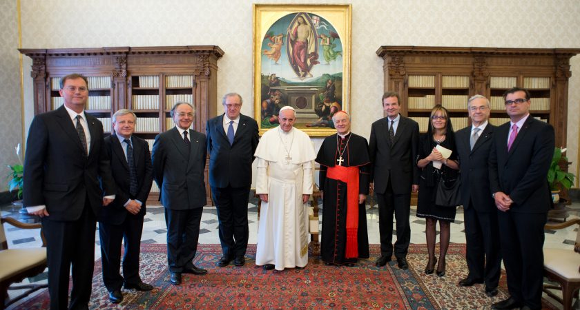 Papa Francesco riceve i dirigenti dell’Ospedale dell’Ordine di Malta a Roma
