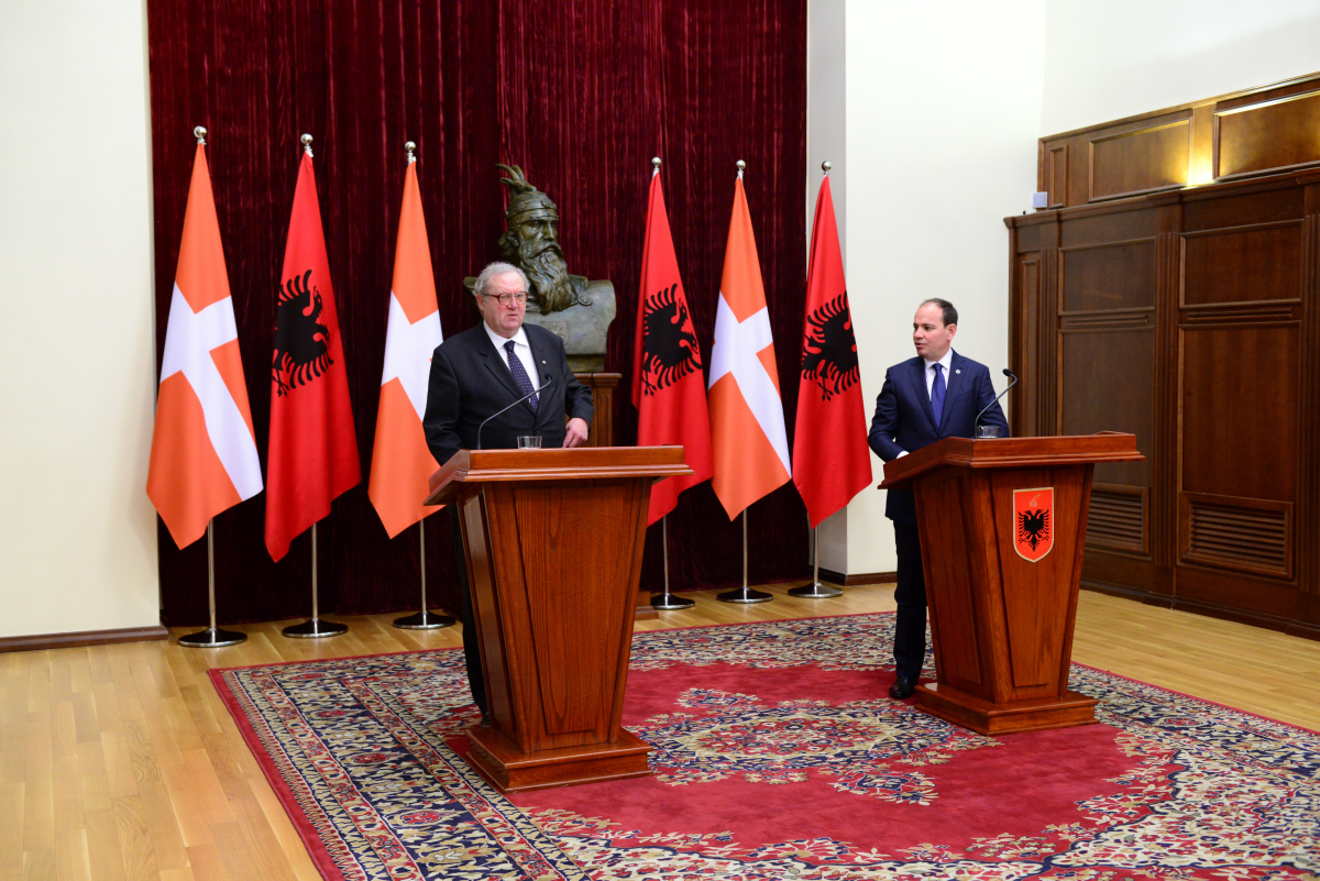 Rinforzare la cooperazione al centro degli incontri del Gran Maestro in Albania