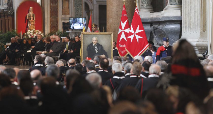 In 1.300 a Roma per la messa e l’apertura della causa di beatificazione di Fra’ Andrew Bertie