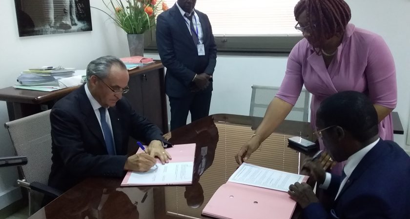 Der Großhospitalier unterzeichnete in der Elfenbeinküste ein Kooperationsabkommen.