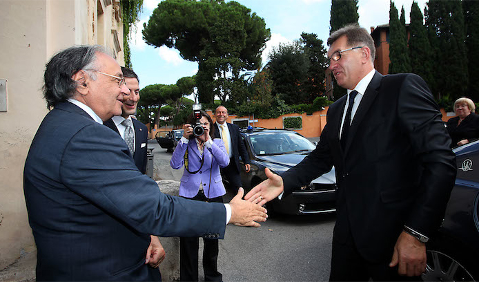 El Primer Ministro Lituano realiza una visita oficial a la Soberana Orden de Malta