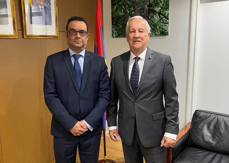 Il nuovo Ambasciatore del Sovrano Ordine di Malta presso la Repubblica di Mauritius presenta le sue lettere credenziali