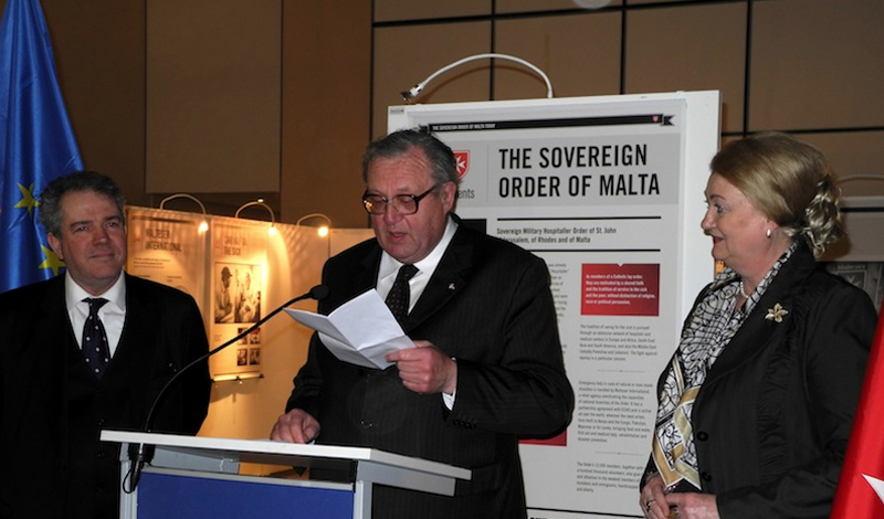 The Order of Malta’s  commitment: photographic exhibition in the European Parliament