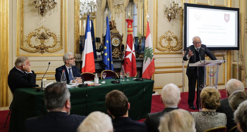 Le Sénat français organise une conférence en soutien à la population libanaise et sur l’action humanitaire de l’Ordre de Malte