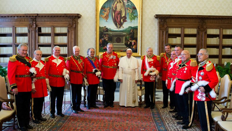 Pope Francis receives Fra’ Matthew Festing
