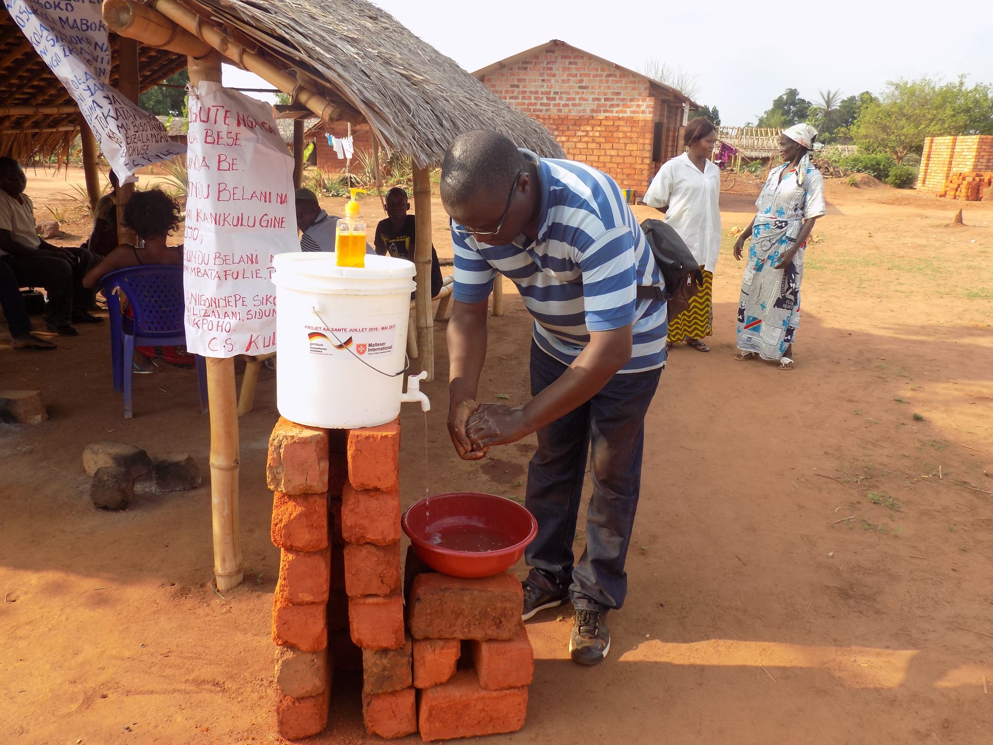 Urgence Ebola en République démocratique du Congo.  Malteser International au travail pour contenir l’épidémie