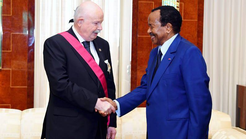 Il Gran Maestro in visita di Stato in Camerun