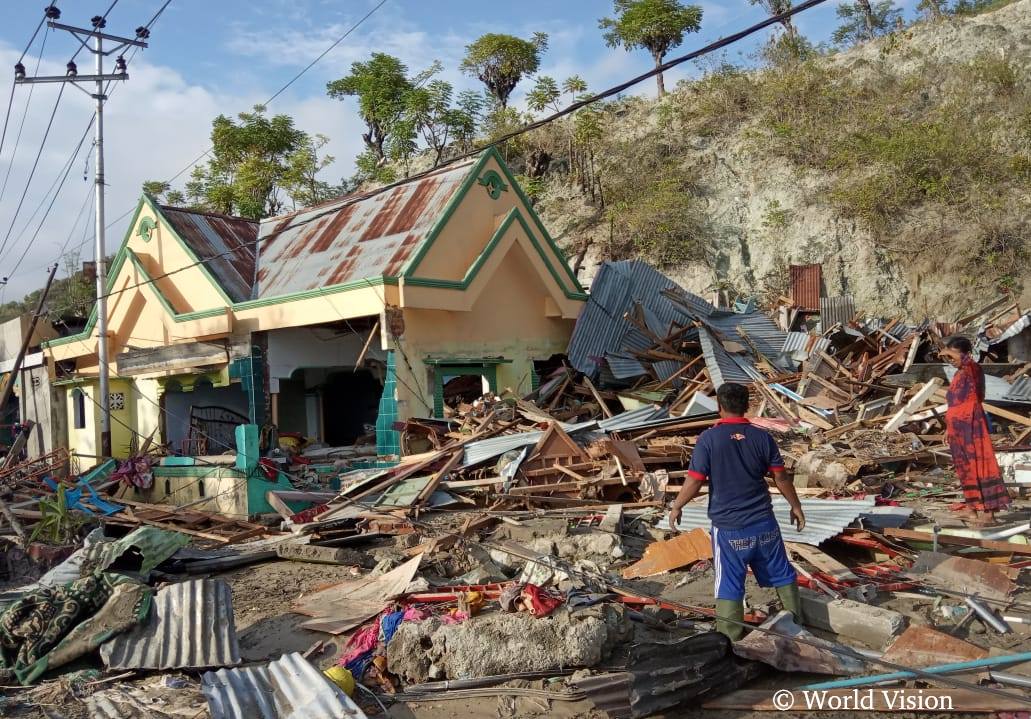 Indonésie : des centaines de morts suite au séisme et au tsunami.  Malteser international déploie une équipe d’urgence
