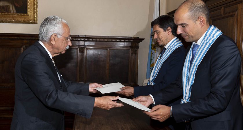 Die Capitani Reggenti der Republik San Marino nahmen das Beglaubigungsschreiben von neuem Botschafter des Souveränen Malteserordens