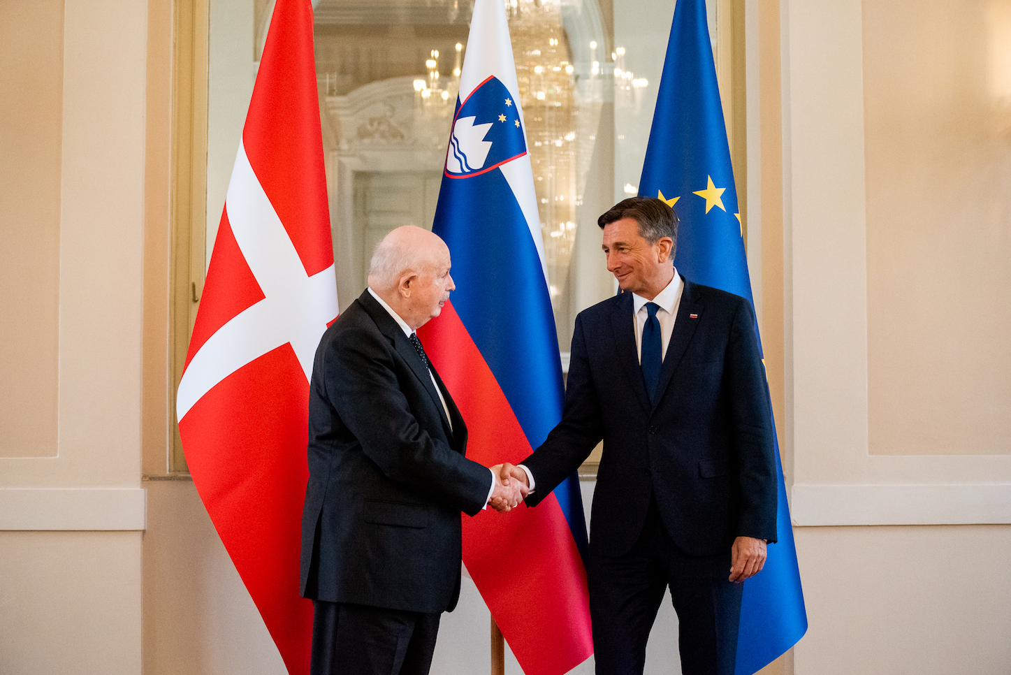 Le Président de la République de Slovénie a reçu le Grand Maître