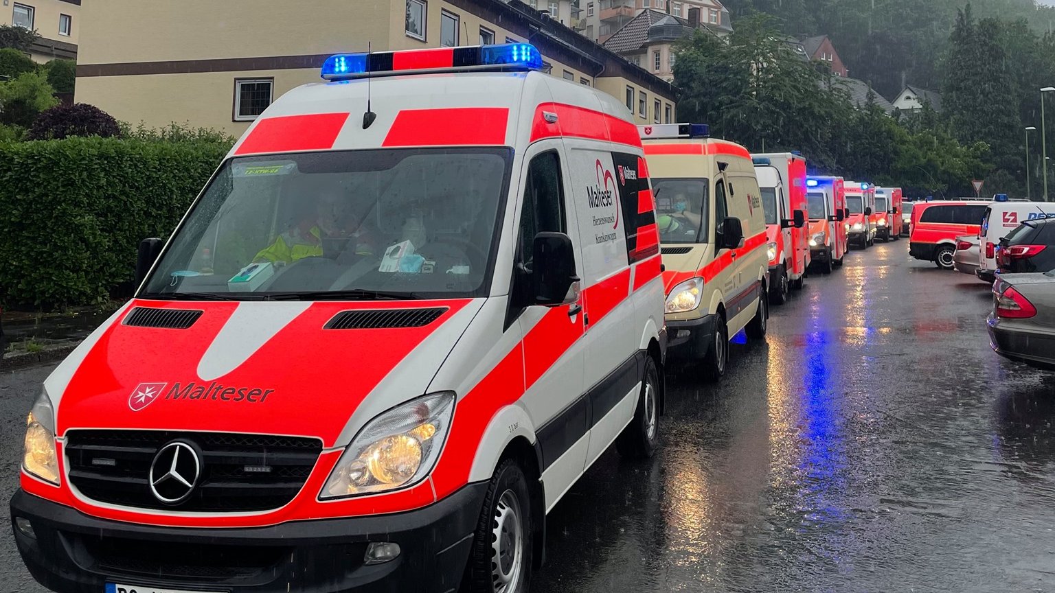 Order of Malta participates in large-scale rescue efforts after German floods