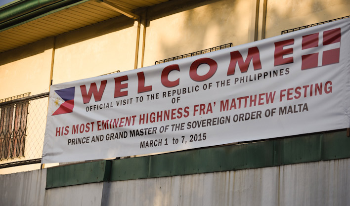 Il Gran Maestro in visita ufficiale nelle Filippine