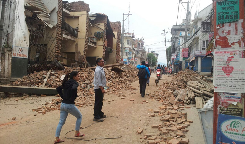 Tremblement de terre au Népal : l’Agence de secours internationale de l’Ordre de Malte envoie une équipe de secouristes.