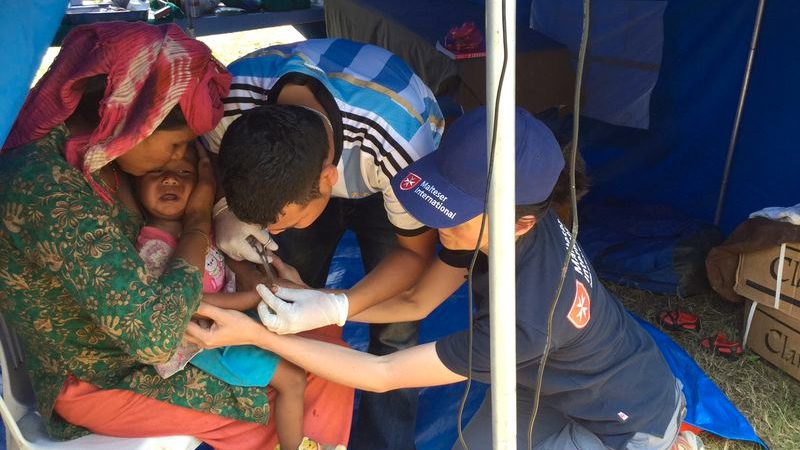 Népal : Malteser International va installer un hôpital de campagne dans la région du tremblement de terre