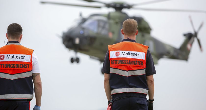 Inondations en Allemagne :  l’Ordre de Malte au travail 24 heures sur 24