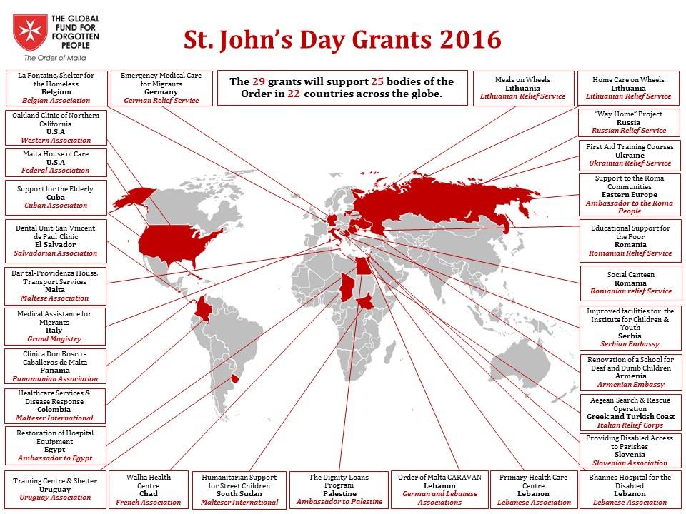 El Global Fund for Forgotten People entrega 29 subvenciones