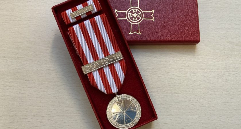 Verleihung der Covid-19-Medaille