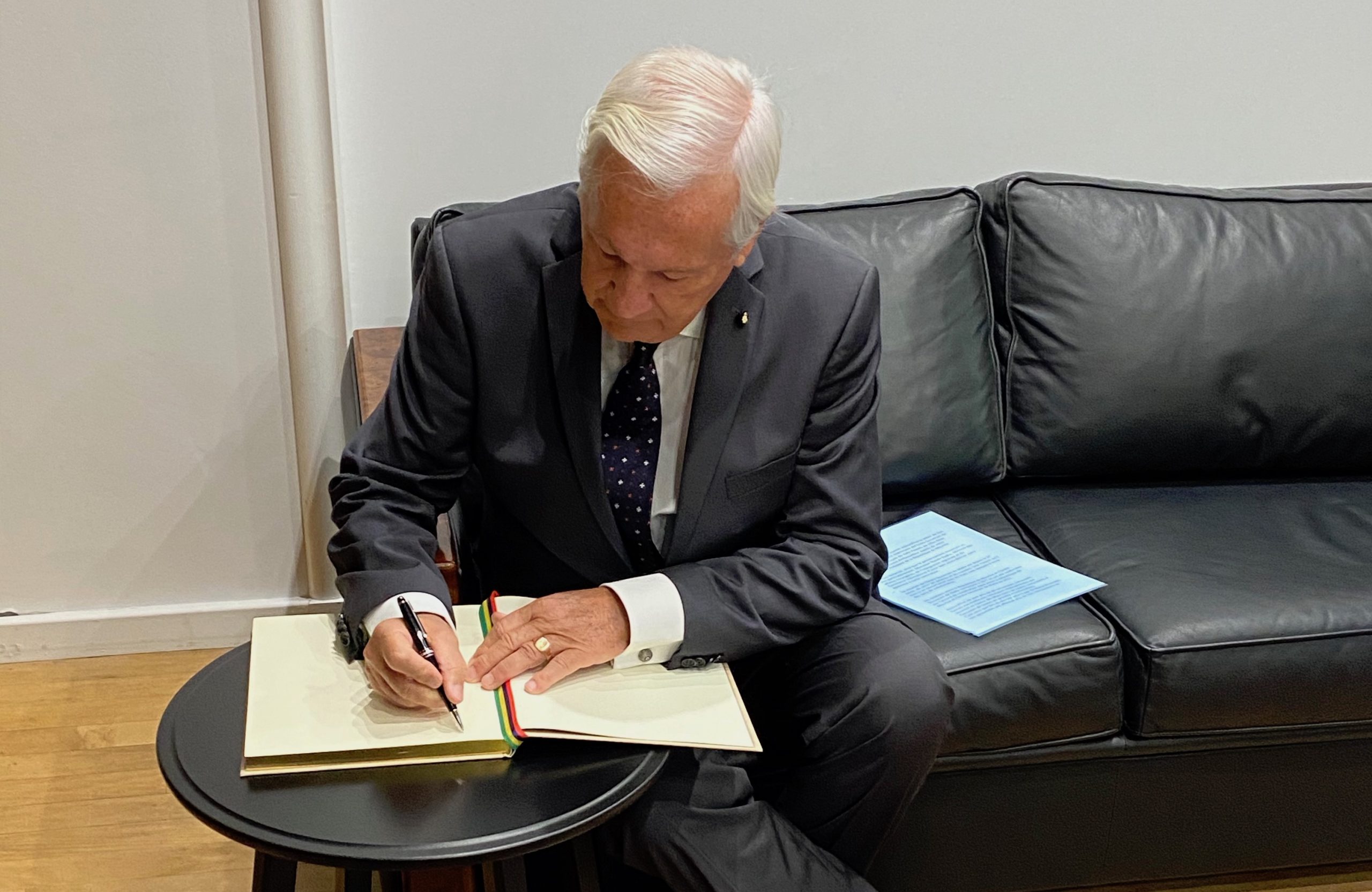 Der Präsident der Republik Mauritius nahm das Beglaubigungsschreiben von neuem Botschafter des Souveränen Malteserordens