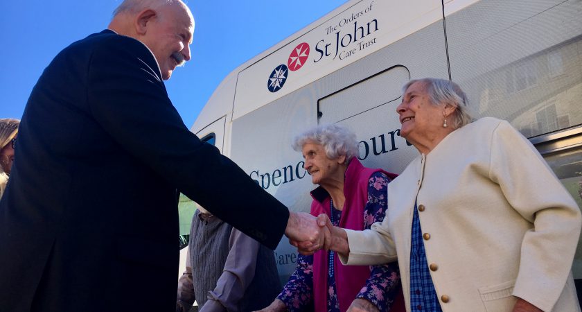 Il Gran Maestro inaugura nuova casa per anziani in Inghilterra