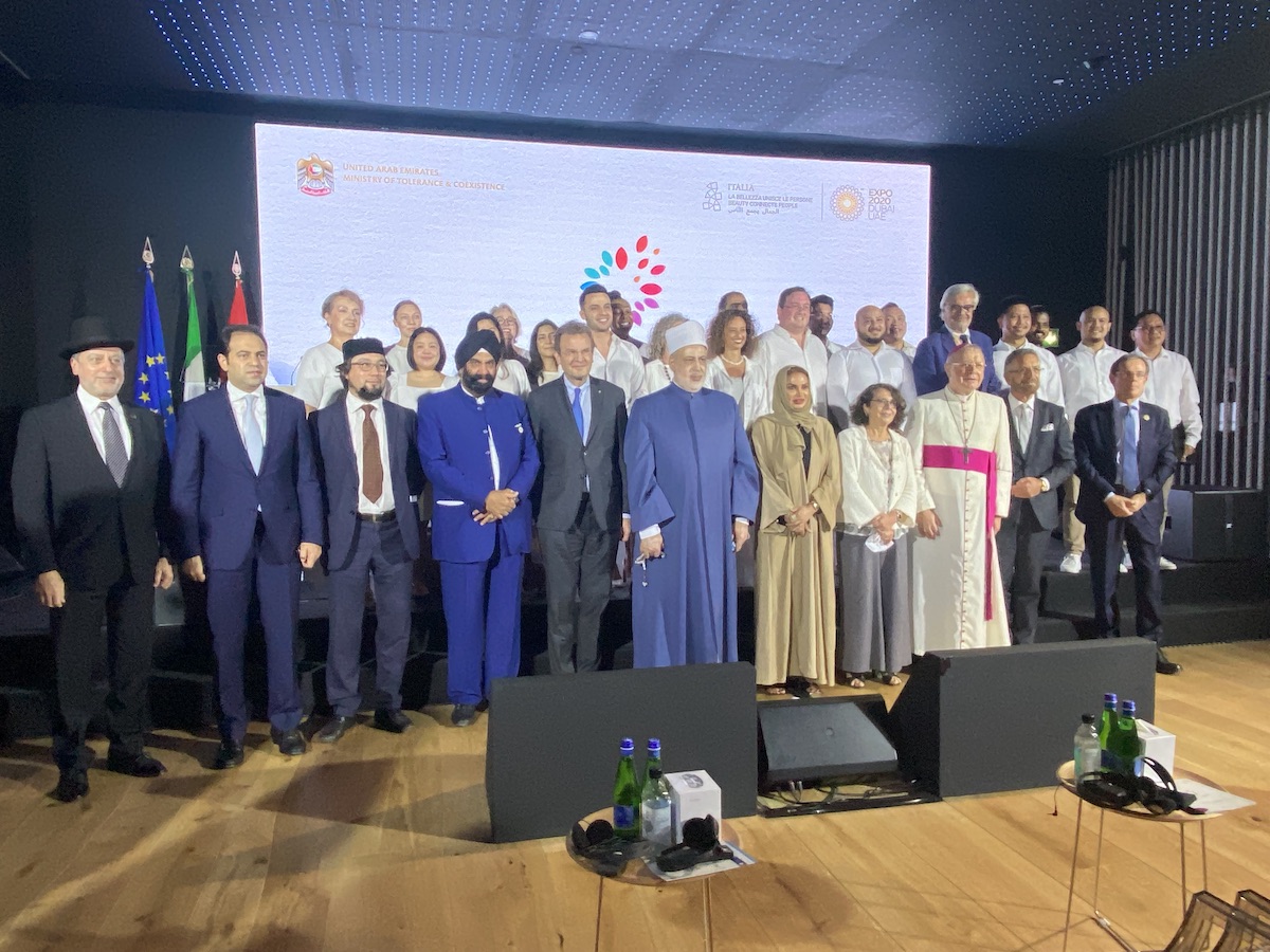 Il Sovrano Ordine di Malta al Global Interfaith Summit di Dubai nella Giornata internazionale della Tolleranza