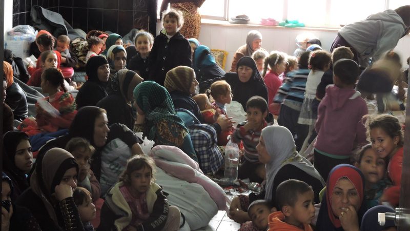 Malteser International hilft Menschen auf der Flucht vor den Kämpfen um die Stadt Mosul