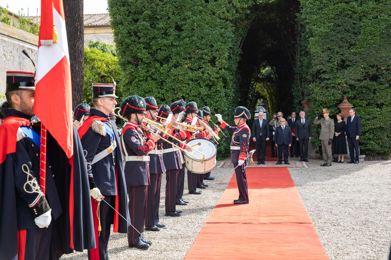 Le président allemand Frank-Walter Steinmeier reçu par l’Ordre souverain de Malte