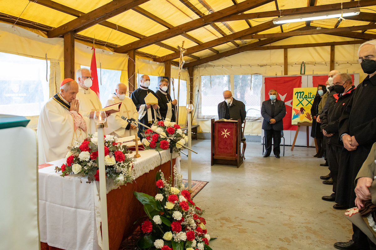 Le cardinal Tomasi dans la Communauté Matteo 25