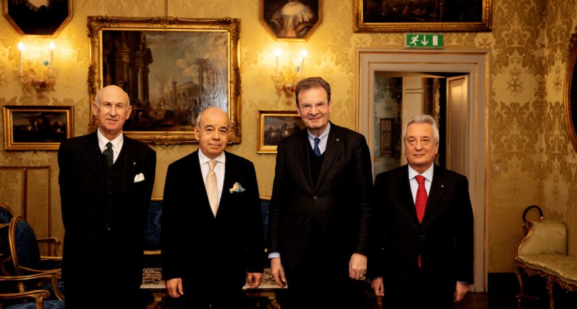 Le Grand Chancelier reçoit l’Ambassadeur de la République hellénique près le Saint-Siège