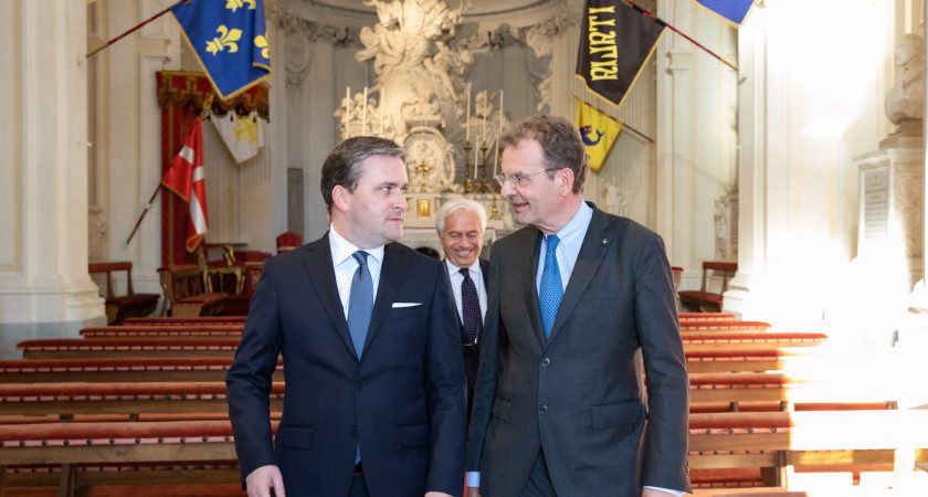  The Grand Chancellor receives Minister of Foreign Affairs of the Republic of Serbia