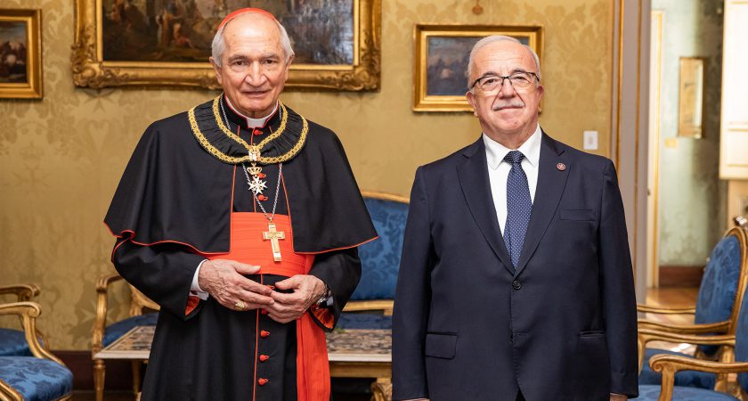 Le cardinal Silvano Maria Tomasi est Bailli Grand-Croix d’honneur et de dévotion