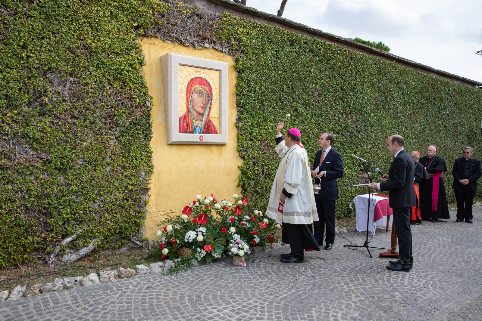 Les Jardins du Vatican accueillent la Vierge de Philerme