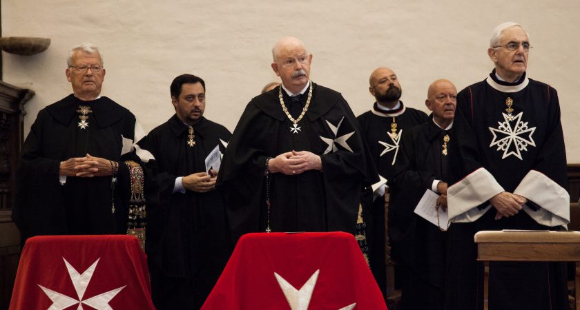 The Grand Master in Pilgrimage to Assisi