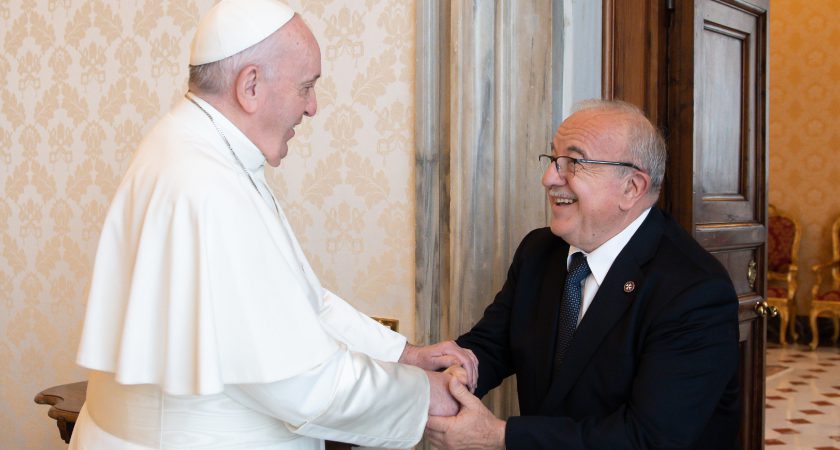 El Papa Francisco recibe en audiencia al Lugarteniente Gran Maestre Frey Marco Luzzago