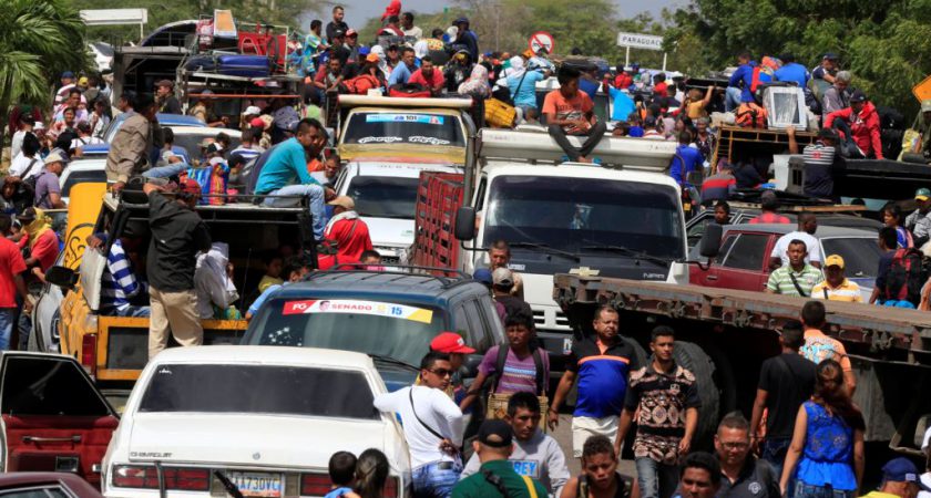 The Order of Malta intervenes with emergency relief for Venezuelan refugees fleeing to Colombia