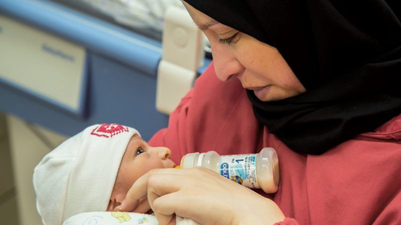 Im Jahr 2016 kamen im Krankenhaus in Bethlehem 3.500 Kinder zur Welt