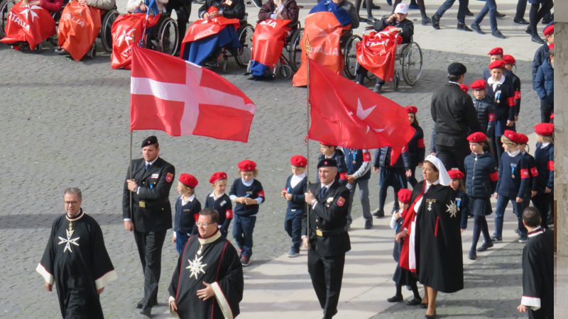 A Loreto il tradizionale pellegrinaggio dell’Ordine di Malta guidato da Fra’ Giacomo Dalla Torre