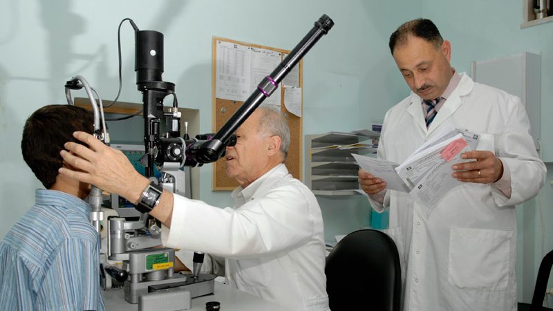 Eye walk-in clinic opens in Muristan, Jerusalem, where the very first Order’s hospital was established in the 12th century