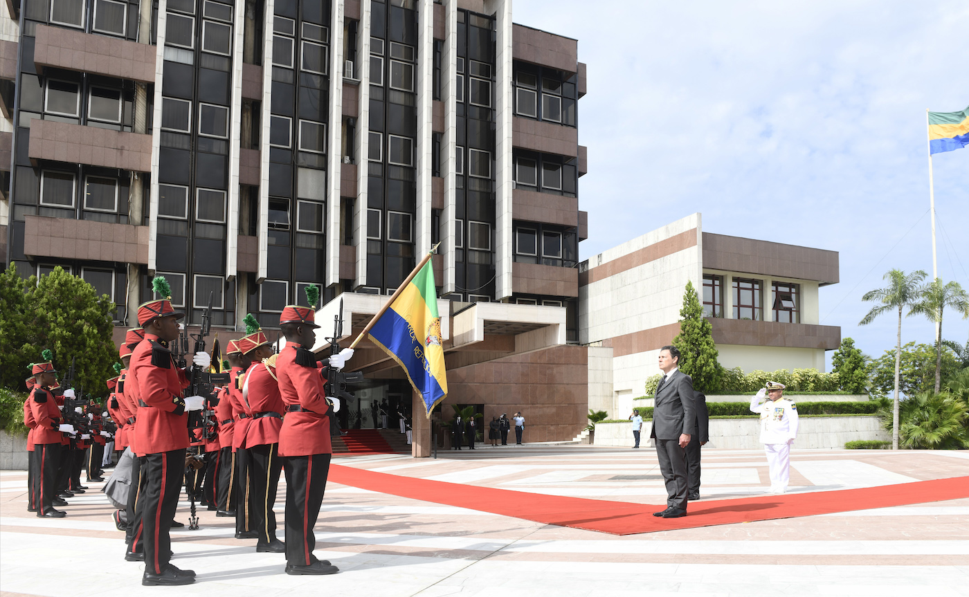 Der Präsident der Republik von Gabun nahm das Beglaubigungsschreiben von neuem Botschafter des Souveränen Malteserordens