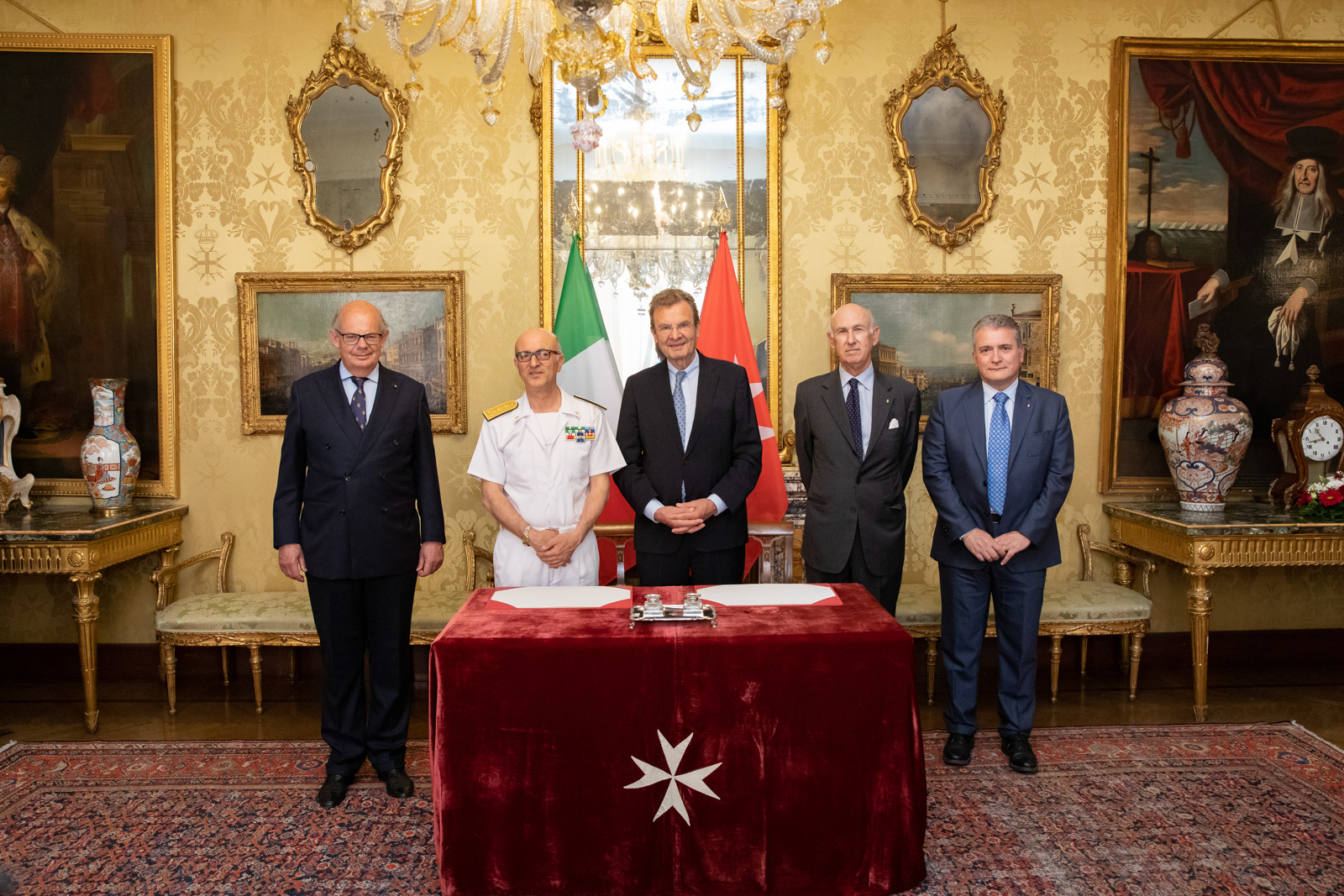 Se ha renovado el memorando de entendimiento entre la Guardia Costera italiana y el cuerpo de ayuda italiano de la Orden de Malta
