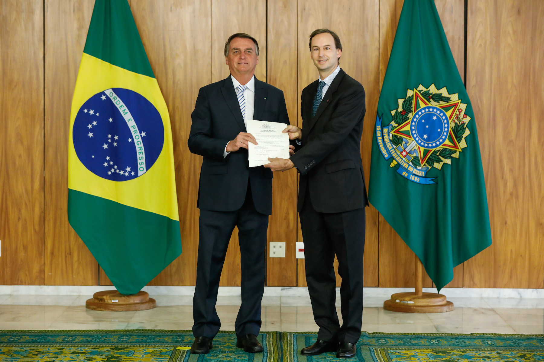 L’ambassadeur de l’Ordre de Malte auprès de la République Fédérative du Brésil a présenté ses lettres de creance